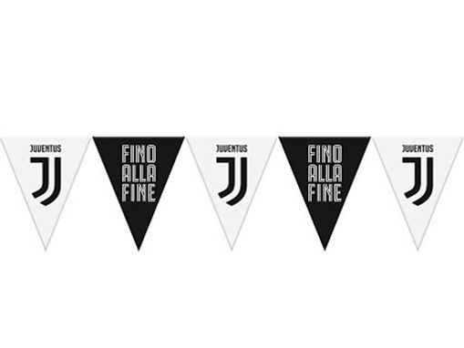 Picture of JUVENTUS TRIANGLE PLASTIC FLAG BANNER